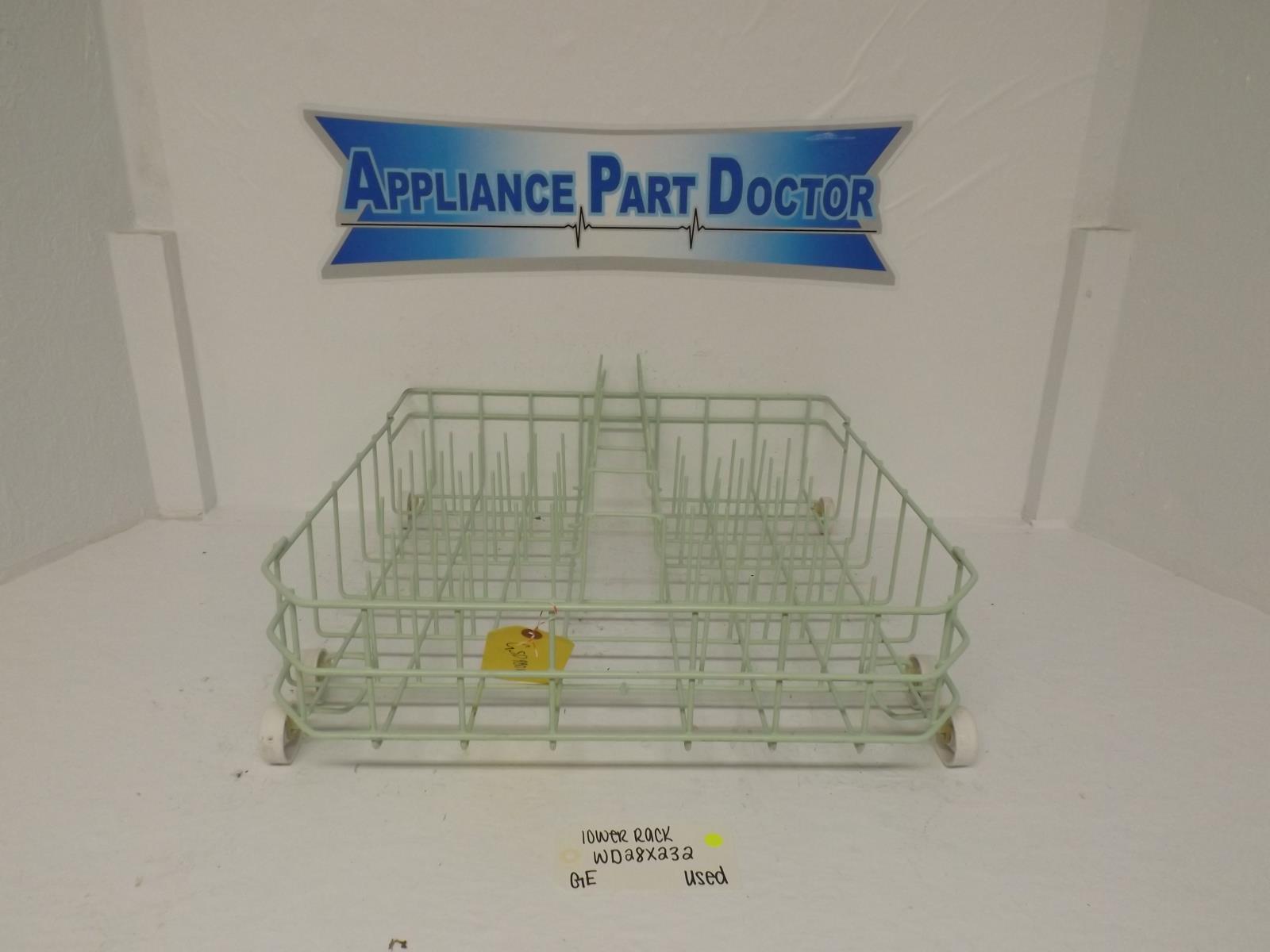 GE Dishwasher WD28X232 WD28X336 Lower Rack Used GE Dishwasher WD28X232 WD28X336 Lower Rack Used